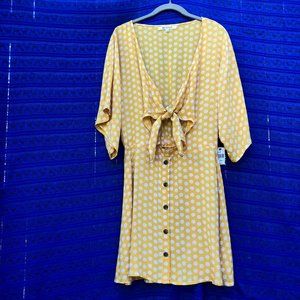 NWT Rip Curl Floral Cutout Dress